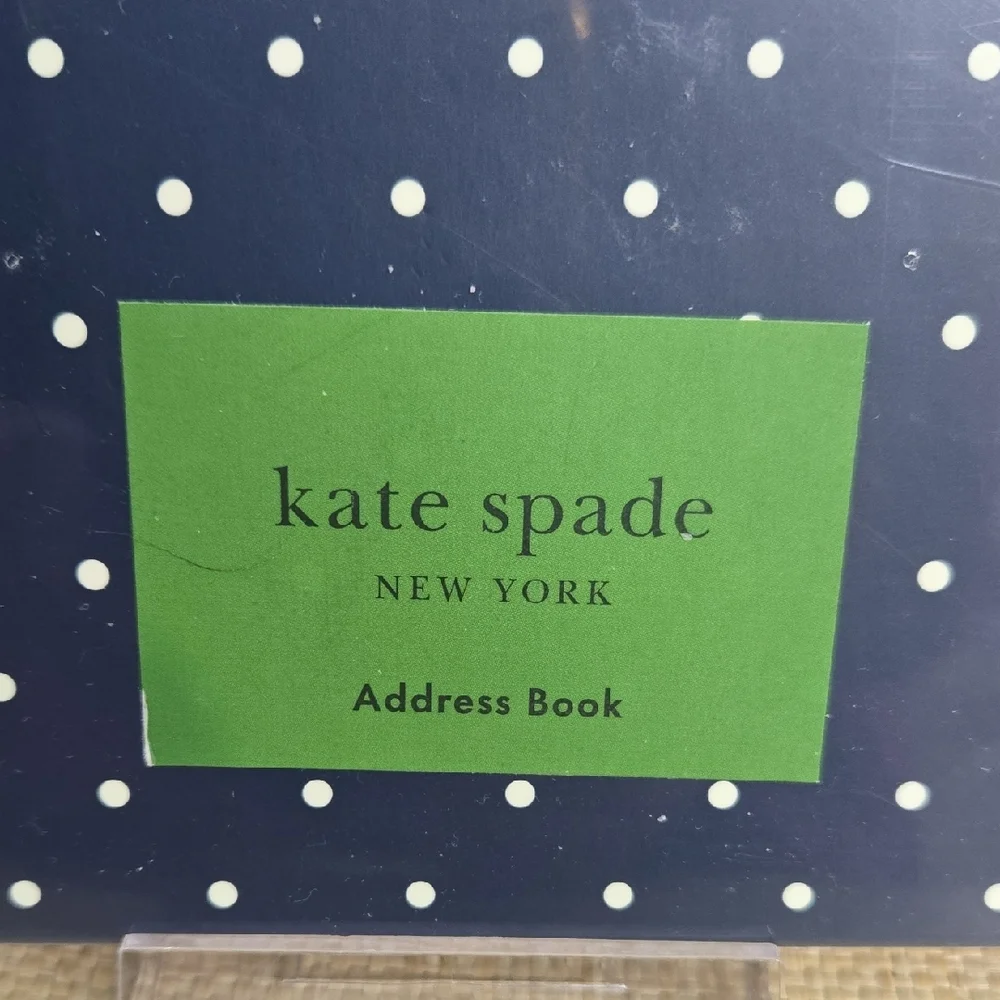 Kate Spade Address & Occasions Book
